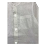 J.O. MILANO camicia tinta unita con collo coreano Bianco per Neonato 376Z2 BIANCO J.O. MILANO
