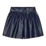 MAYORAL short tinta unita in ecopelle Blu per Bambina 4907JX BLU MAYORAL