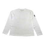 NUKUTAVAKE shirt girocollo tinta unita con stampa Bianco per Bambino 7087 BIANCO NUKUTAVAKE