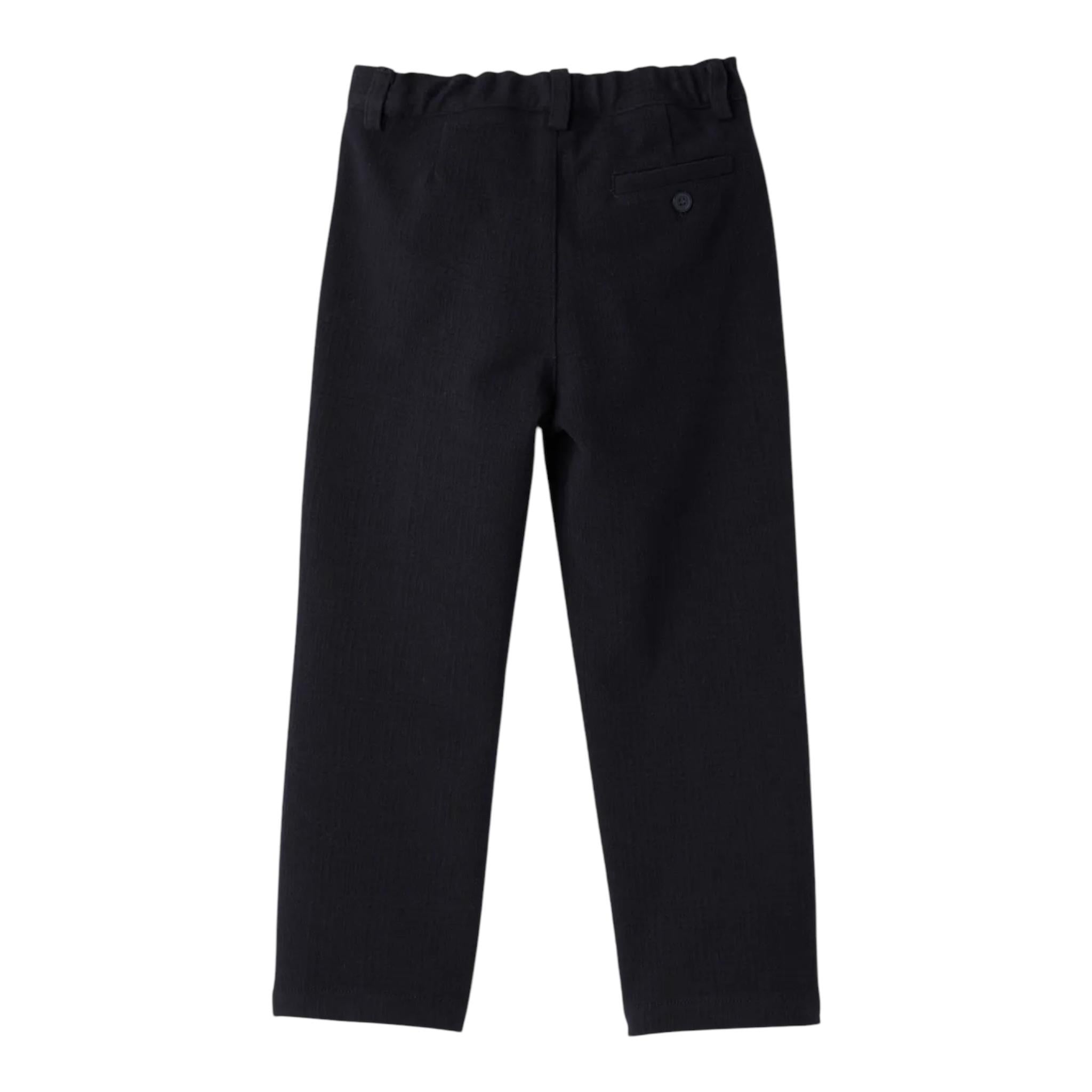 IL GUFO pantalone tinta unita con elastico in vita Blu per Neonato A24PL030M5036 BLU IL GUFO