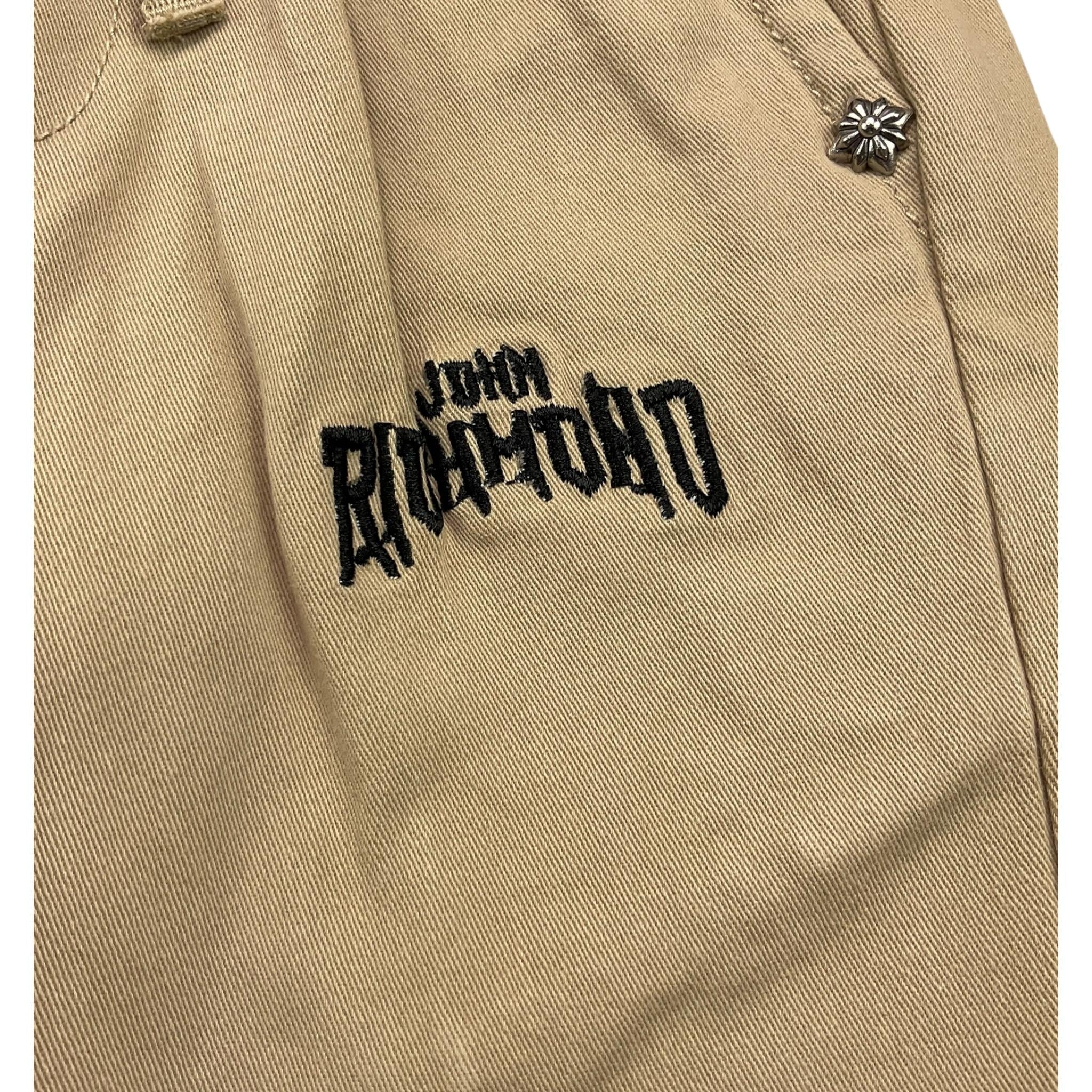 JOHN RICHMOND pantalone tinta unita con elastico in vita Beige per Neonato RBA24076PAXXXX BEIGE JOHN RICHMOND