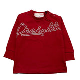 CESARE PACIOTTI shirt girocollo tinta unita con stampa Rosso per Neonato TSP5308BXX ROSSO CESARE PACIOTTI