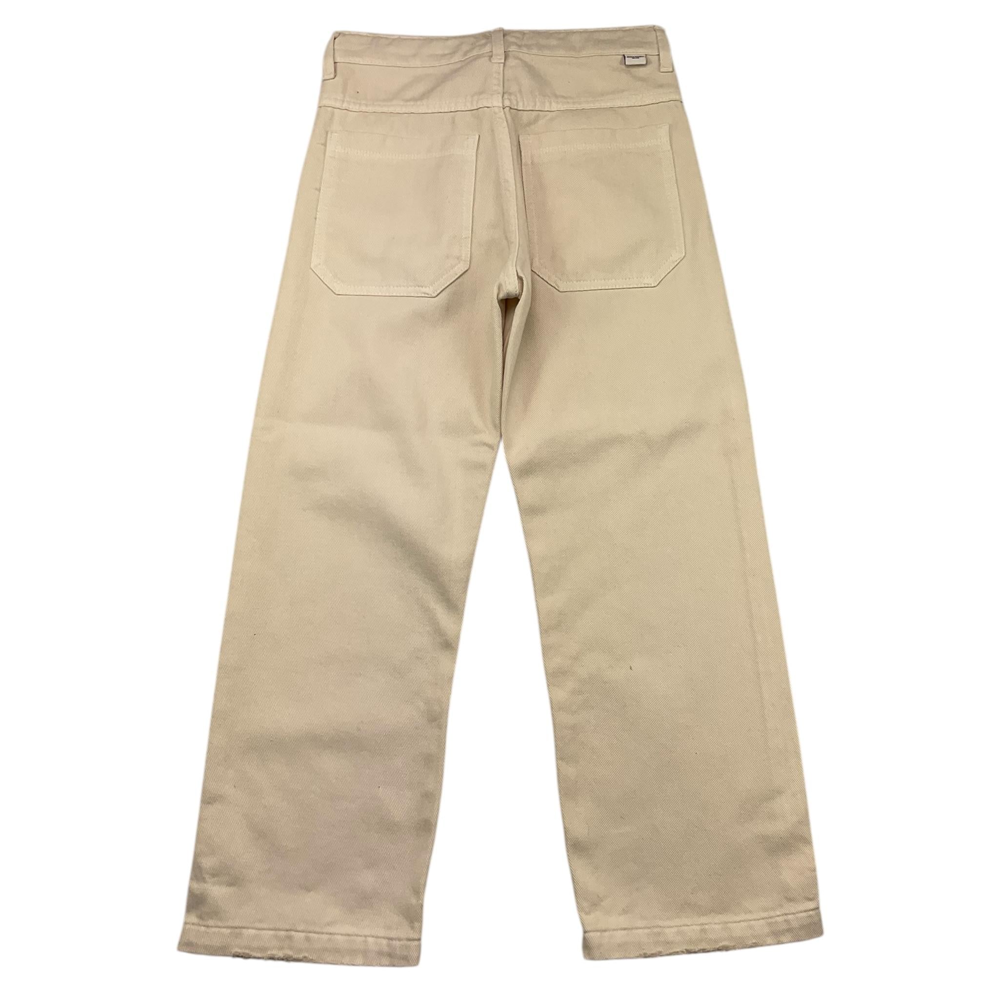 PAOLO PECORA pantalone tinta unita con girovita regolabile Panna per Bambino PP4122 PANNA PAOLO PECORA