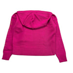 GAELLE maglia tinta unita con cappuccio Fuxia per Bambina 2741W0933 FUXIA GAELLE