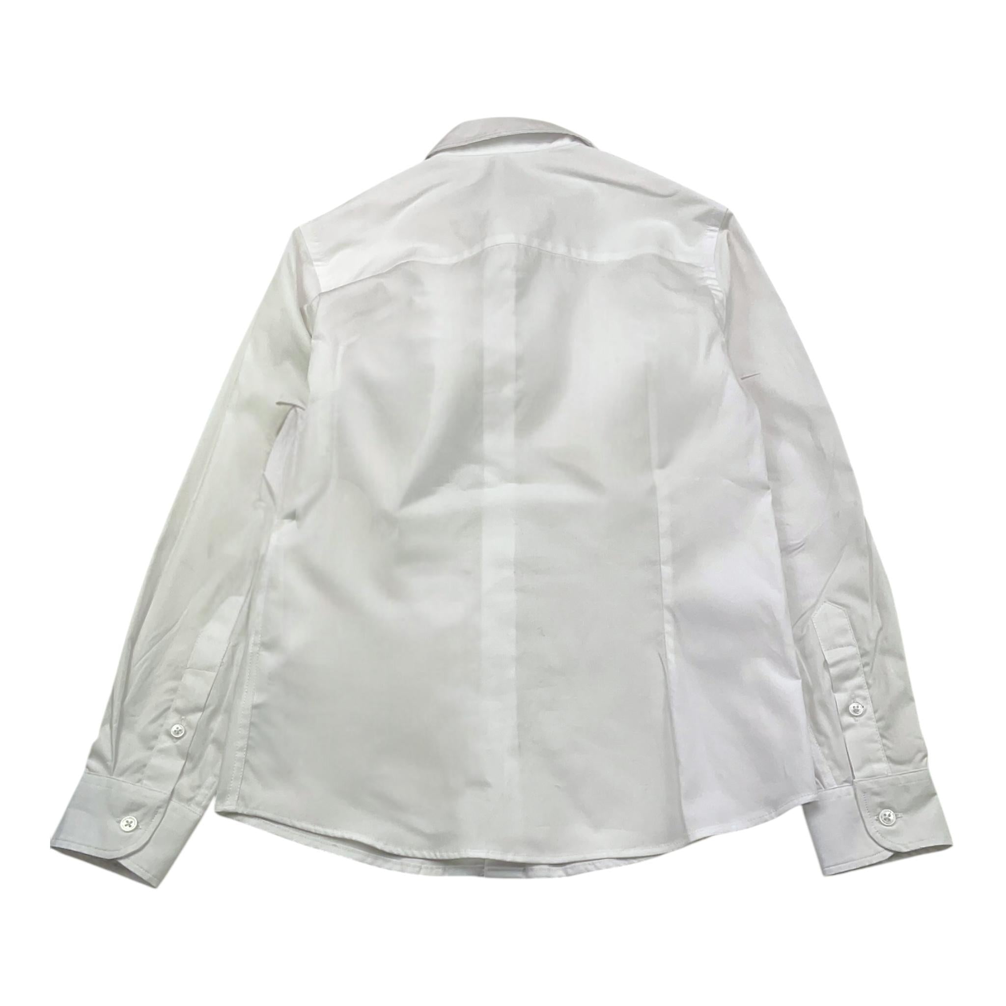 PAOLO PECORA camicia tinta unita Bianco per Bambino PP4103 BIANCO PAOLO PECORA