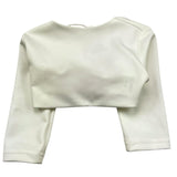 LE BEBE' coprispalle tinta unita Panna per Neonata LBG6186 PANNA LE BEBE'