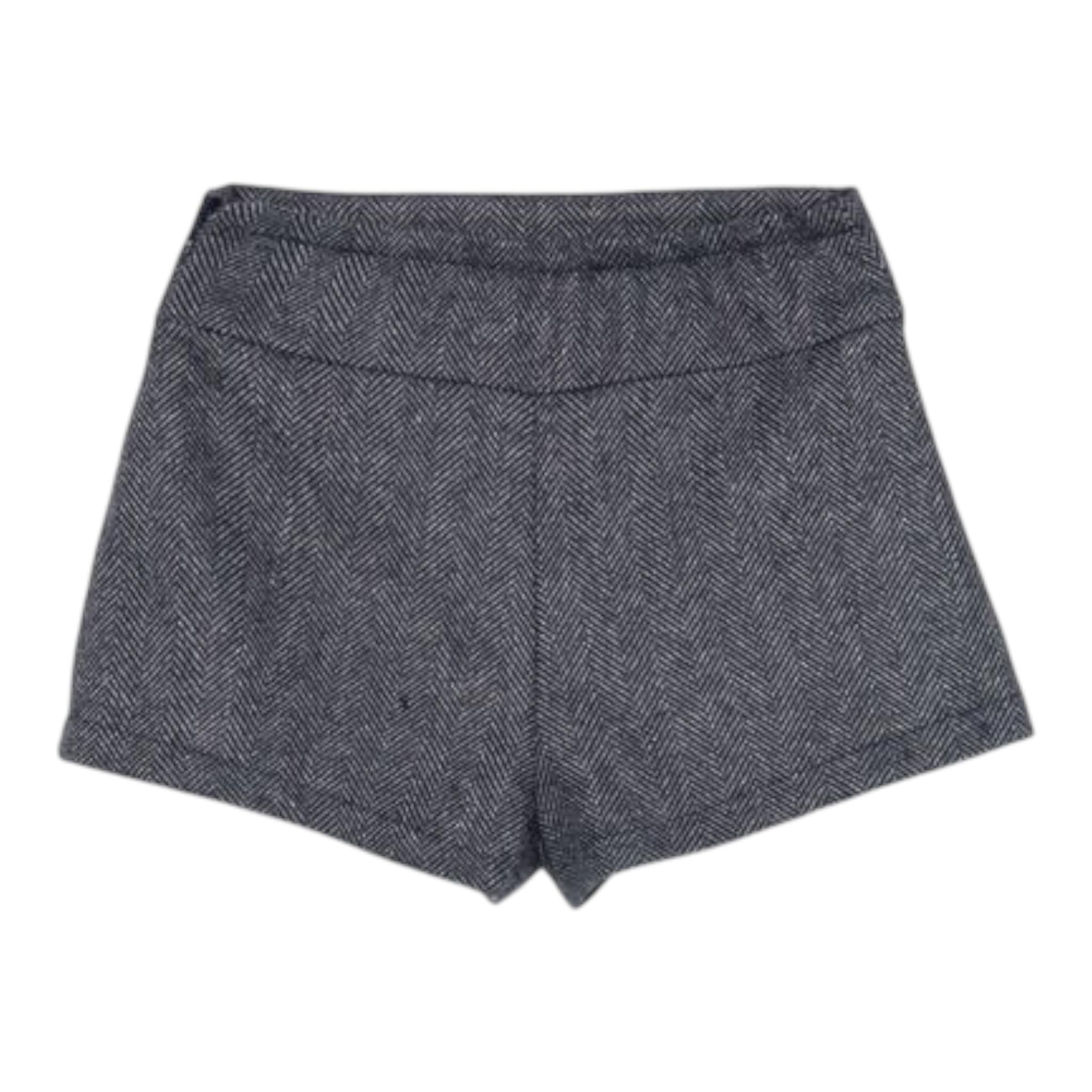 ELISABETTA FRANCHI short tinta unita con microfantasia Blu per Neonata EGBE019X BLU ELISABETTA FRANCHI