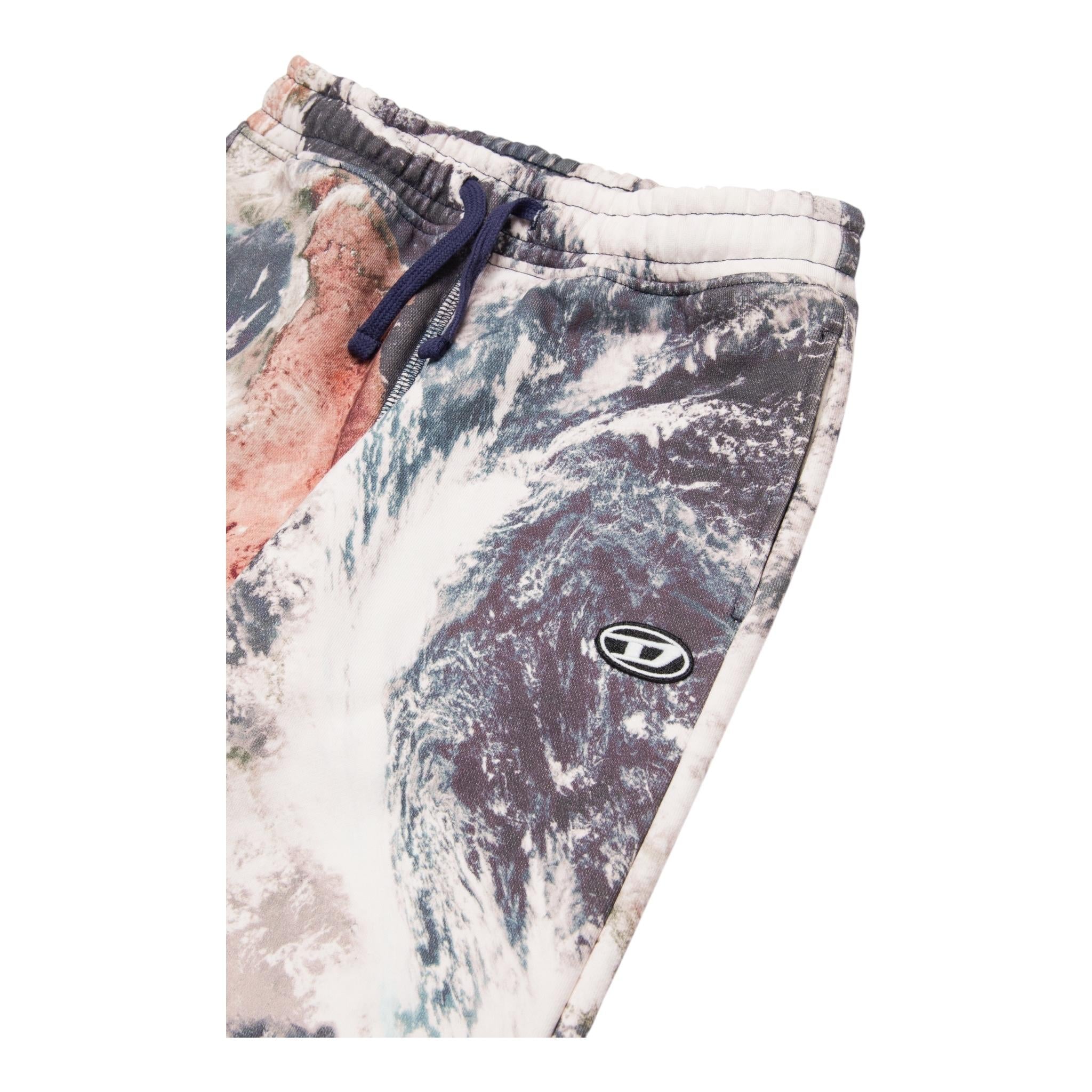 DIESEL pantalone tuta stampa fantasia Multicolor per Bambino J01997 MULTICOLOR DIESEL