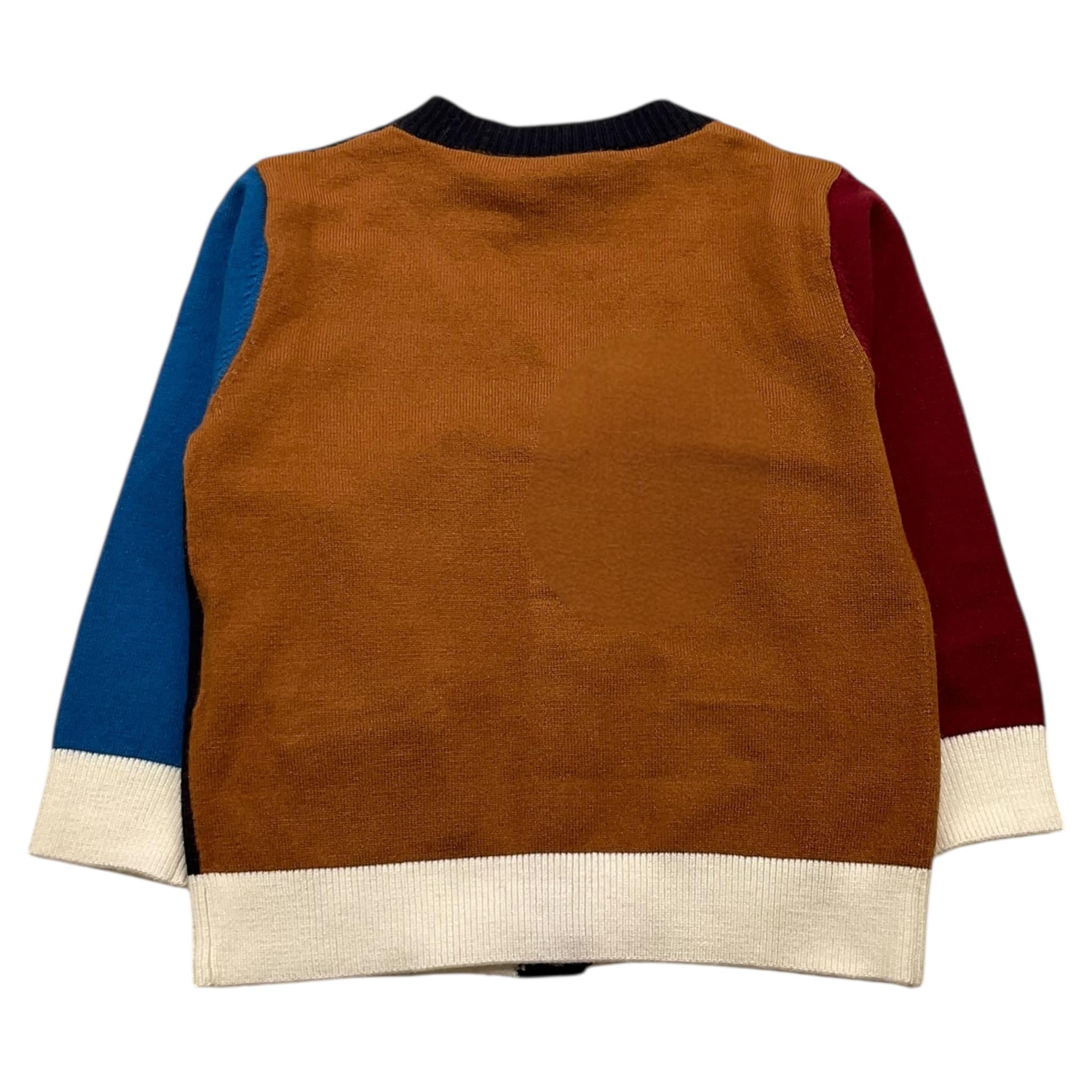 MANUEL RITZ cardigan multicolor con taschini Multicolor per Neonato MR2714 MULTICOLOR MANUEL RITZ