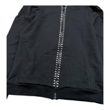 MONNALISA felpa con zip e cappucci tnta unita Nero per Bambina 196804RA NERO MONNALISA