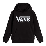 VANS felpa chiusa con cappuccio e stampa logo Nero per Bambino VN000JYEBLK NERO VANS