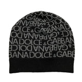 DOLCE & GABBANA cappello tinta unita con loog Nero per Bambino LBKHA4 NERO DOLCE & GABBANA