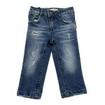 CESARE PACIOTTI jeans tinta unita con girovita regolabile Blu per Neonato PTP2339B BLU CESARE PACIOTTI