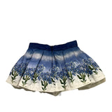 MONNALISA gonna tinta unita con stampa Blu per Bambina 11B702 BLU MONNALISA