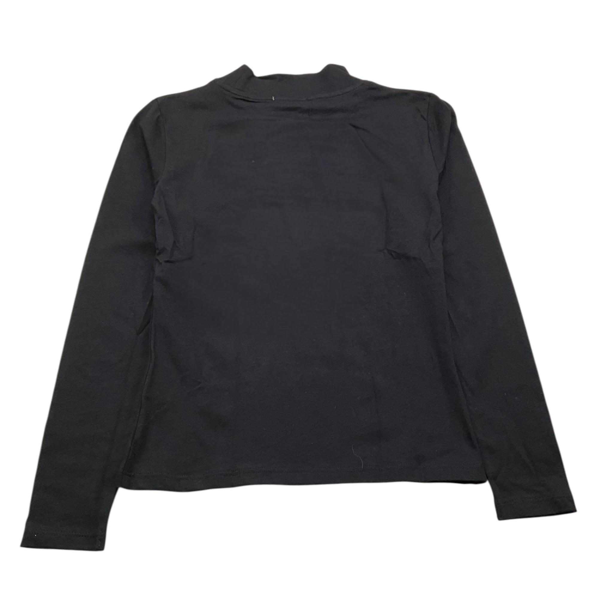 FUN & FUN shirt tinta unita mezzo collo Nero per Bambina FBTS00025 NERO FUN & FUN
