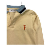 TRUSSARDI polo manica lunga tinta unita Panna per Neonato TIA25107PO PANNA TRUSSARDI