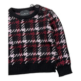 JOHN RICHMOND maglia tinta unita girocollo con fantasia Nero per Neonato RIA25076MA NERO JOHN RICHMOND