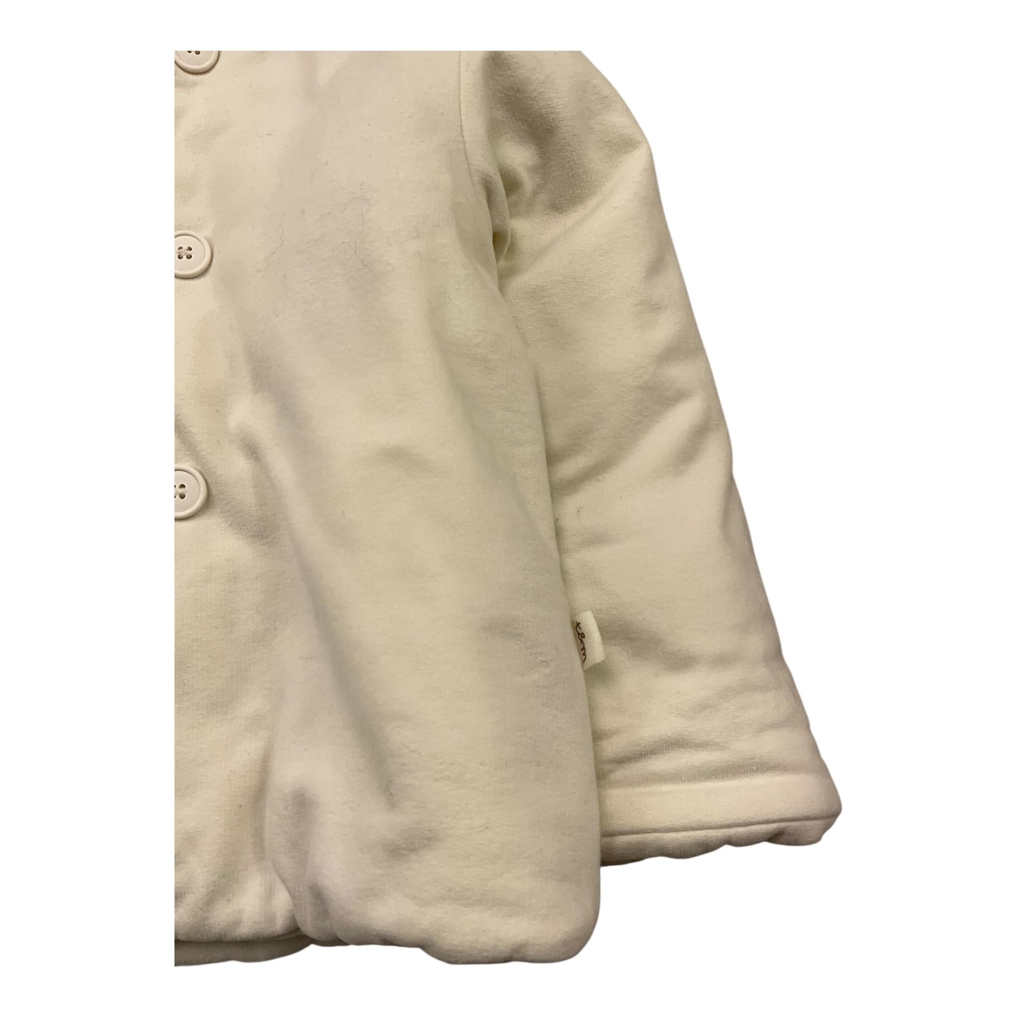 TEDDY E MINOU cappotto tinta unita con cappuccio Panna per Neonato I22CN002M7015 PANNA TEDDY E MINOU