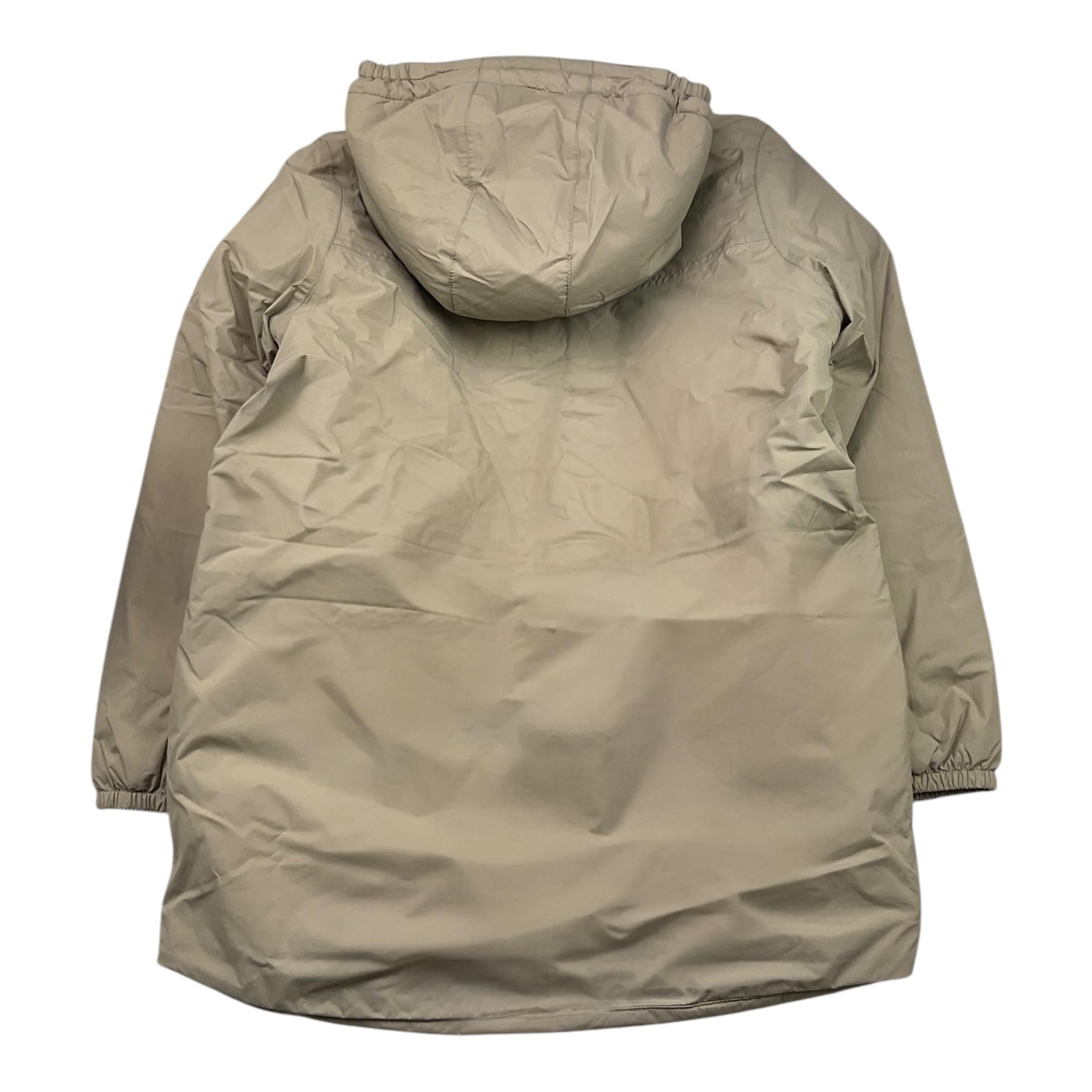 K-WAY giubbino tinta unita con zip e cappuccio Verde per Bambino K7142UW VERDE K-WAY