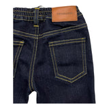 TRUSSARDI jeans tinta unita con elastico in vita Blu per Neonato TIA25098JE BLU TRUSSARDI