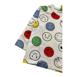 LOSAN shirt girocollo tinta unita con stampe in conrasto Bianco per Neonato 51030786041008 BIANCO LOSAN