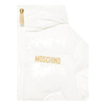 MOSCHINO giubbino tinta unita con cappuccio Bianco per Bambina HDS04R BIANCO MOSCHINO