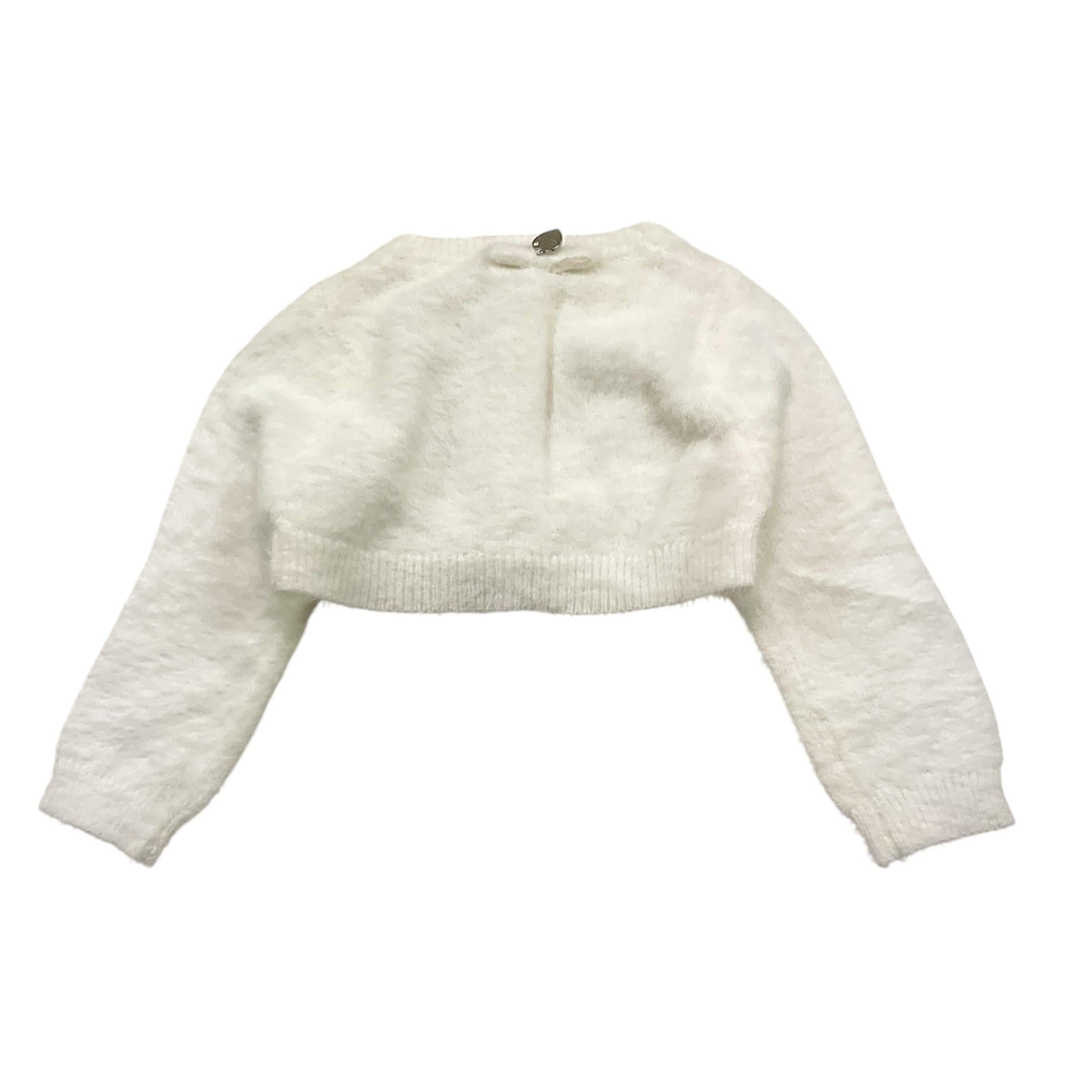 ALICE PI coprispalle tinta unita in pelliccia Bianco per Neonata W231810 BIANCO ALICE PI