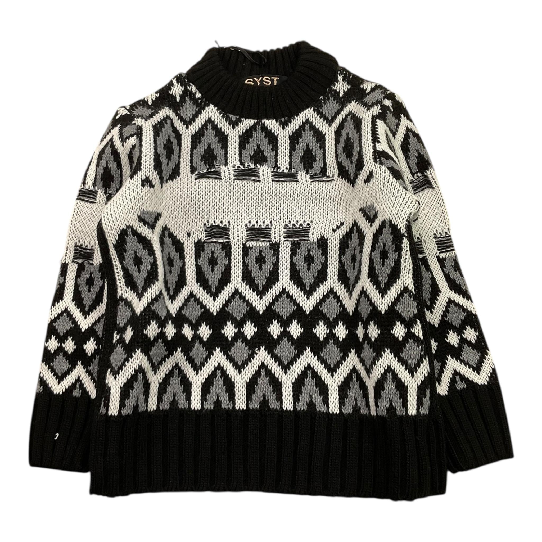 STAY STREET maglia girocollo tinta unita con fantasia Nero per Neonato MB804N NERO STAY STREET