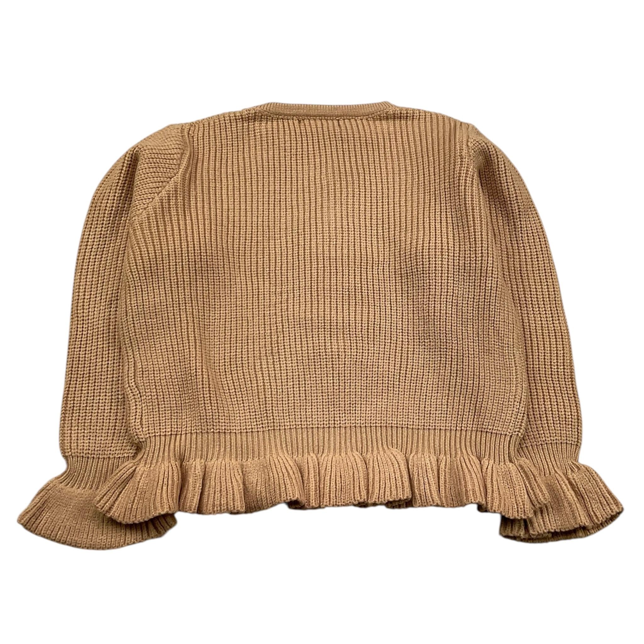 FUN & FUN maglia girocollo tinta unita Beige per Bambina FBSW00148 BEIGE FUN & FUN