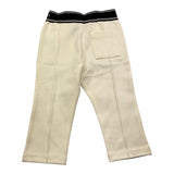 CESARE PACIOTTI pantalone tuta tinta unita con elastico in vita logato Panna per Neonato PFP5350BN PANNA CESARE PACIOTTI