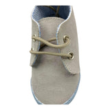 MARLU' polacchine tinta unita con lacci Beige per Neonato MU11185 BEIGE MARLU'