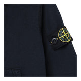 STONE ISLAND felpa tinta unita con zip e cappuccio Blu per Neonato 811660720 BLU STONE ISLAND