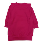 GAELLE abito modello felpa tinta unita con stampa Magenta per Bambina 2741V00408 MAGENTA GAELLE