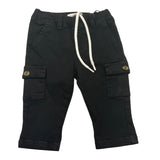 TRUSSARDI pantalone tinta unita cn elastic in vita Nero per Neonato TIA25086PA NERO TRUSSARDI