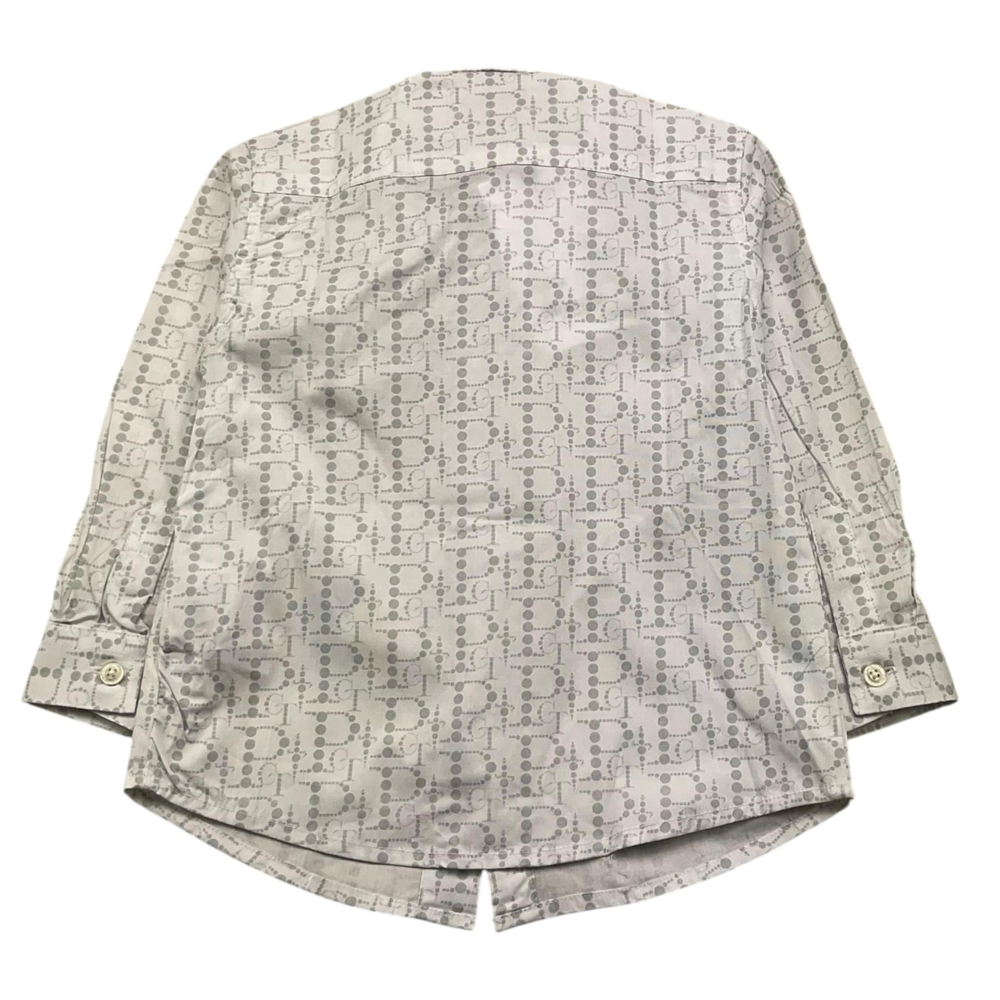 CESARE PACIOTTI camicia tinta unita con stampa Bianco per Neonato CMP5358BNXX BIANCO CESARE PACIOTTI