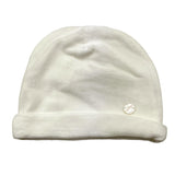 MINI BANDA cappello tinta unita in velluto Bianco per Neonato 3A306 BIANCO MINI BANDA