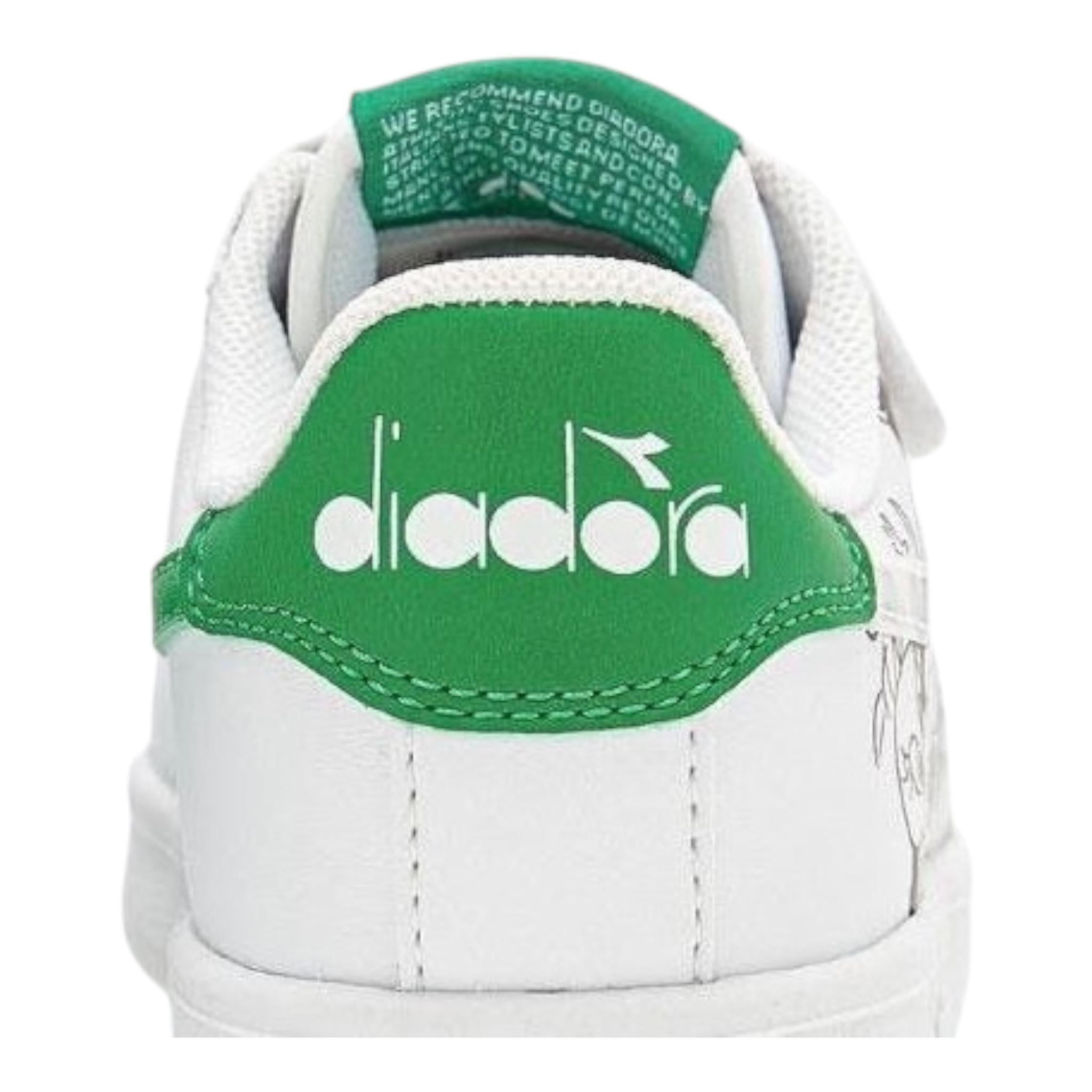 DIADORA sneakers tinta unita con strappi Bianco per Bambino 501179582 BIANCO DIADORA