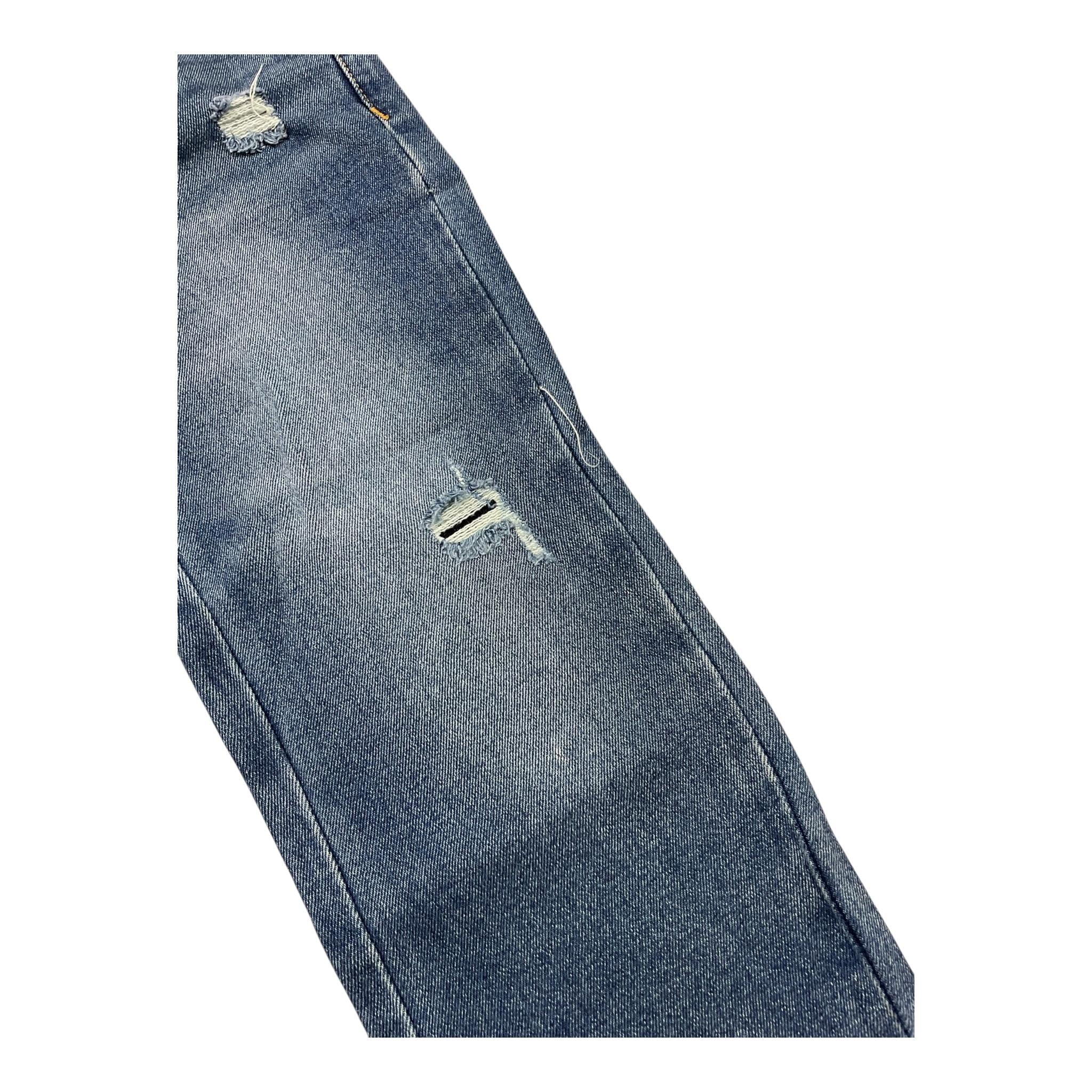 GAELLE jeans tinta unita con girovita regolabile Blu per Bambina 2741PD00309XX BLU GAELLE