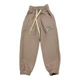 YES LONDON pantalone tinta unita con elastico in vita modello tuta Fango per Neonato JR30744 FANGO YES LONDON