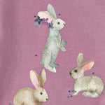 NAME IT shirt tinta unita girocollo con stampa Rosa per Neonata 13233403 ROSA NAME IT