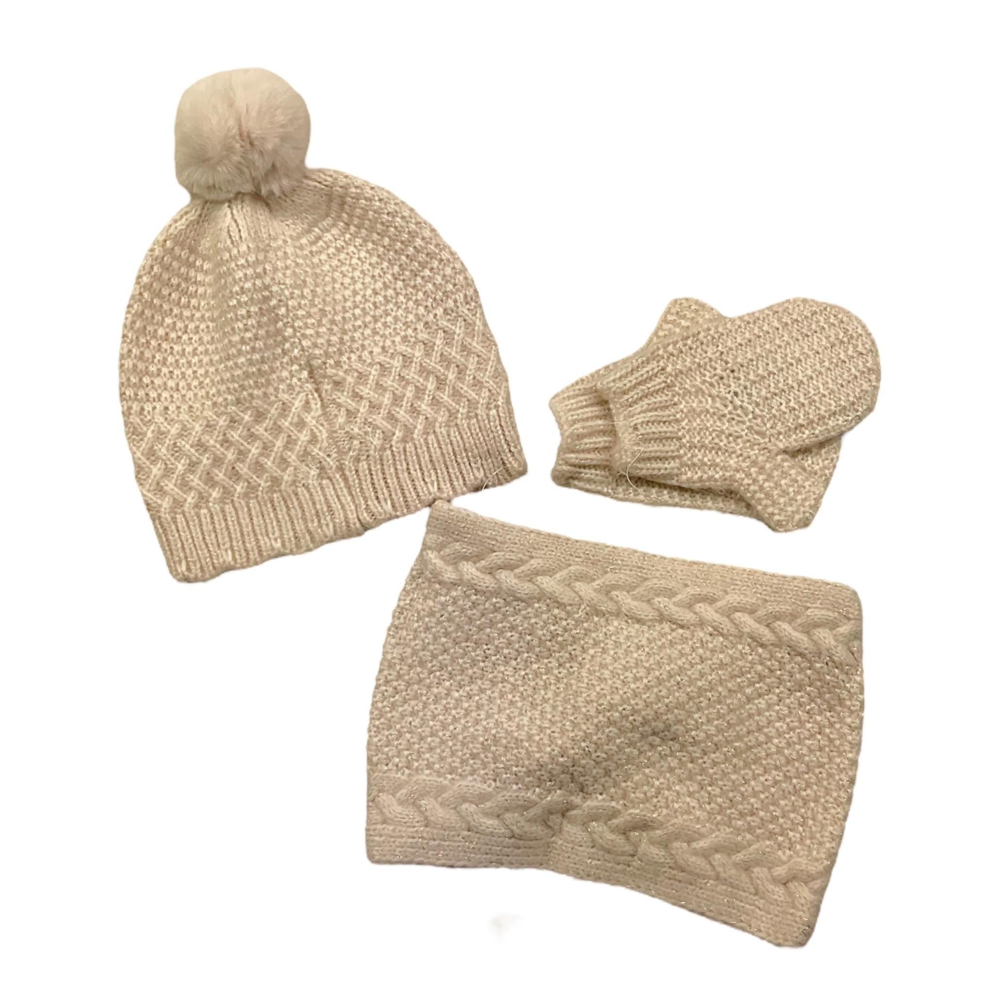 MAYORAL set cappello-guanti-scaldacollo Panna per Neonata 10769 PANNA MAYORAL