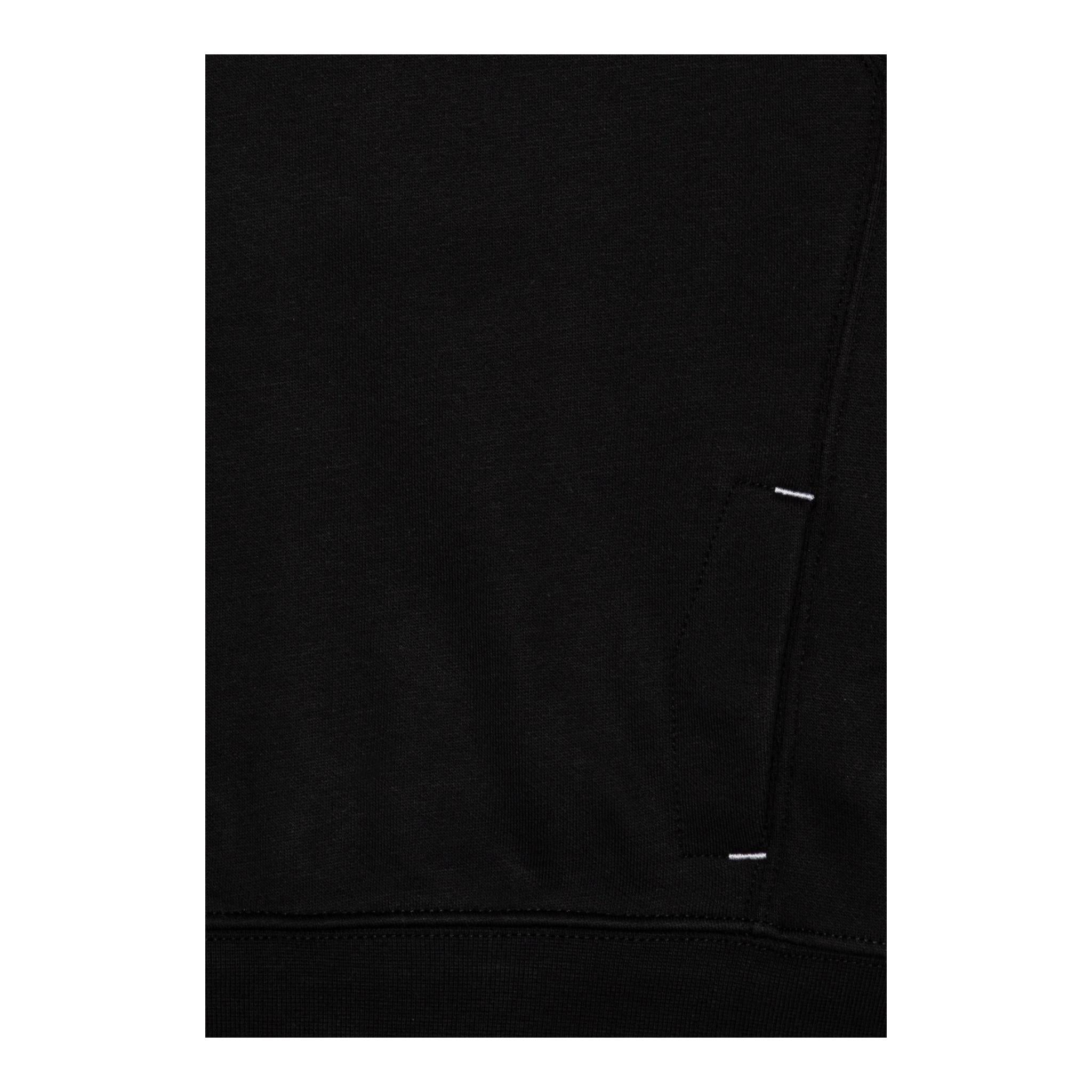 CALVIN KLEIN felpa tinta unita con logo girocollo Nero per Bambino IB0IB02326 NERO CALVIN KLEIN