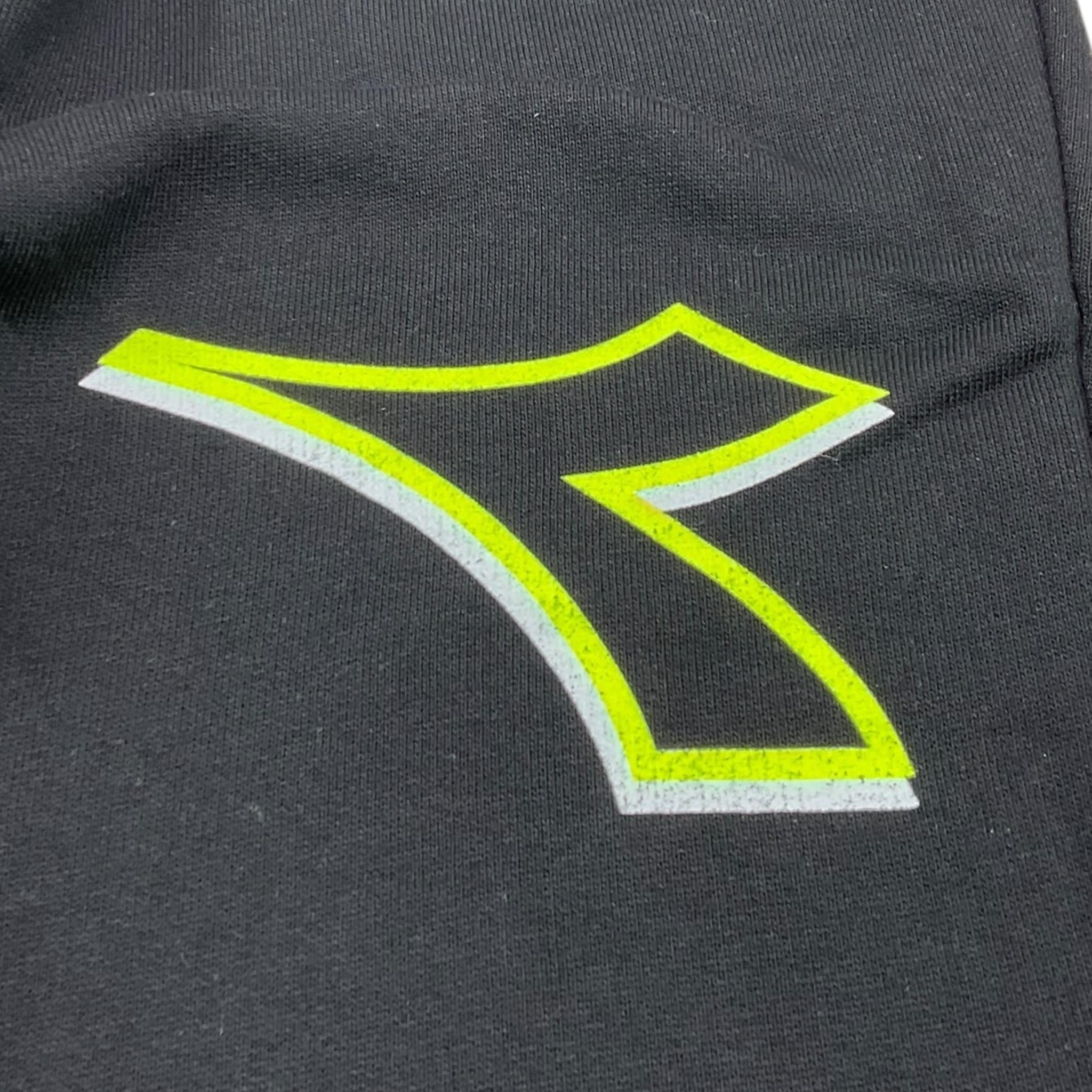 DIADORA pantalone modello tuta tinta unita Nero per Neonato 028788 NERO DIADORA