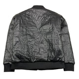 JOHN RICHMOND giubbino tinta unita con ricami logo Nero per Bambino RBA25213GB NERO JOHN RICHMOND