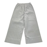 IL GUFO pantalone modello a palazzo tinta unita a costine Celeste per Bambina A24PL242V6012 CELESTE IL GUFO