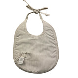 NINNAOH bavetta tinta unita con stampa Azzurro per Neonato I23218 AZZURRO NINNAOH