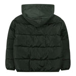 TRUSSARDI giubbino tinta unita con zip e cappuccio Verde per Bambino TBA24087PI VERDE TRUSSARDI