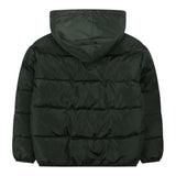 TRUSSARDI giubbino tinta unita con zip e cappuccio Verde per Bambino TBA24087PI VERDE TRUSSARDI