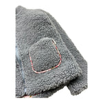 SAINT BARTH giubbino tinta unita modello teddy con zip Grigio per Bambina JYA00011 GRIGIO SAINT BARTH