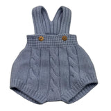 WEDOBLE pagliaccetto tinta unita con bretelle Azzurro per Neonato I2404305B09 AZZURRO WEDOBLE